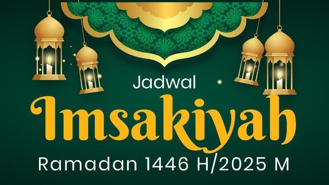 Download Jadwal Imsak Dan Buka Puasa Jakarta 16 Maret 2025:  Ramadhan 1446 H