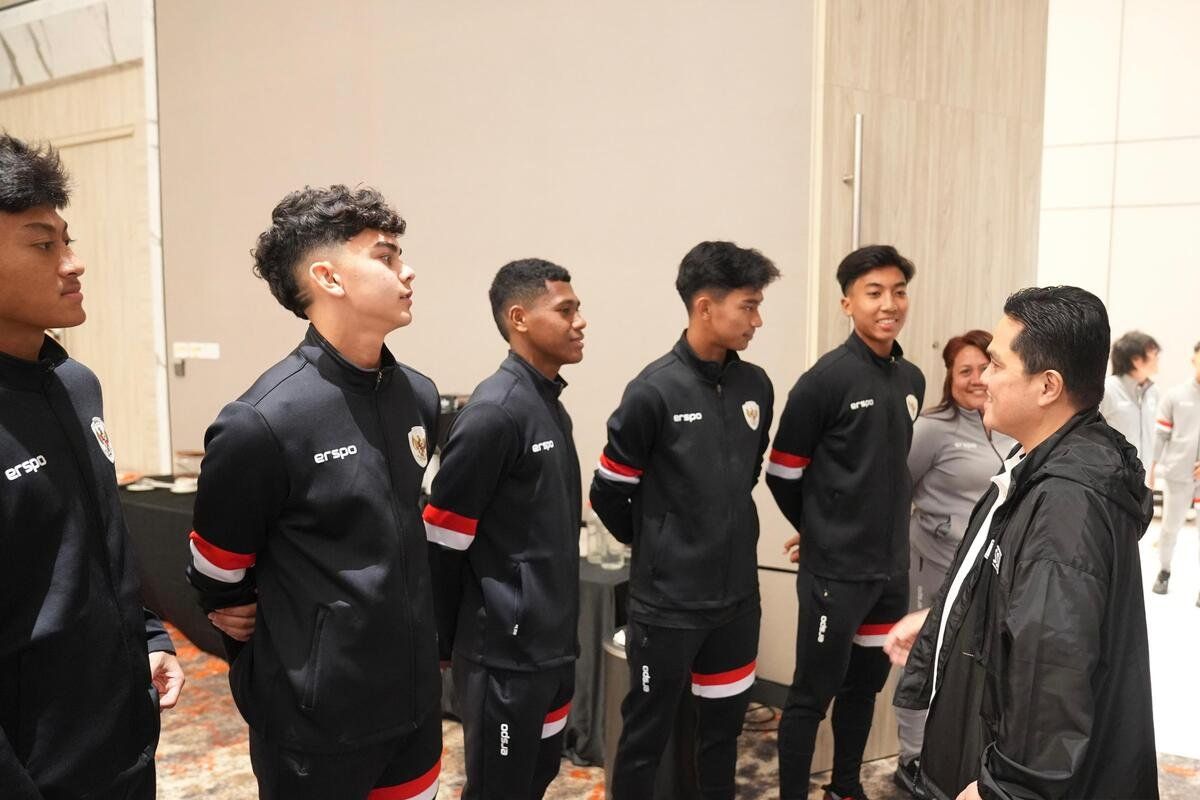 Erick Thohir: Timnas U-17 Indonesia Makin Matang Jelang Piala Asia U-17 Erick Thohir: Timnas U-17 Indonesia Makin Matang Jelang Piala Asia U-17