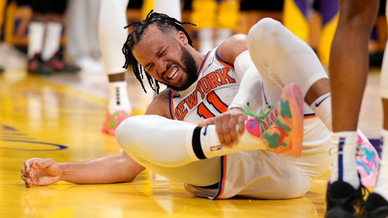 Knicks Face Setback: Brunson's Ankle Injury To Keep Him Out Two Weeks