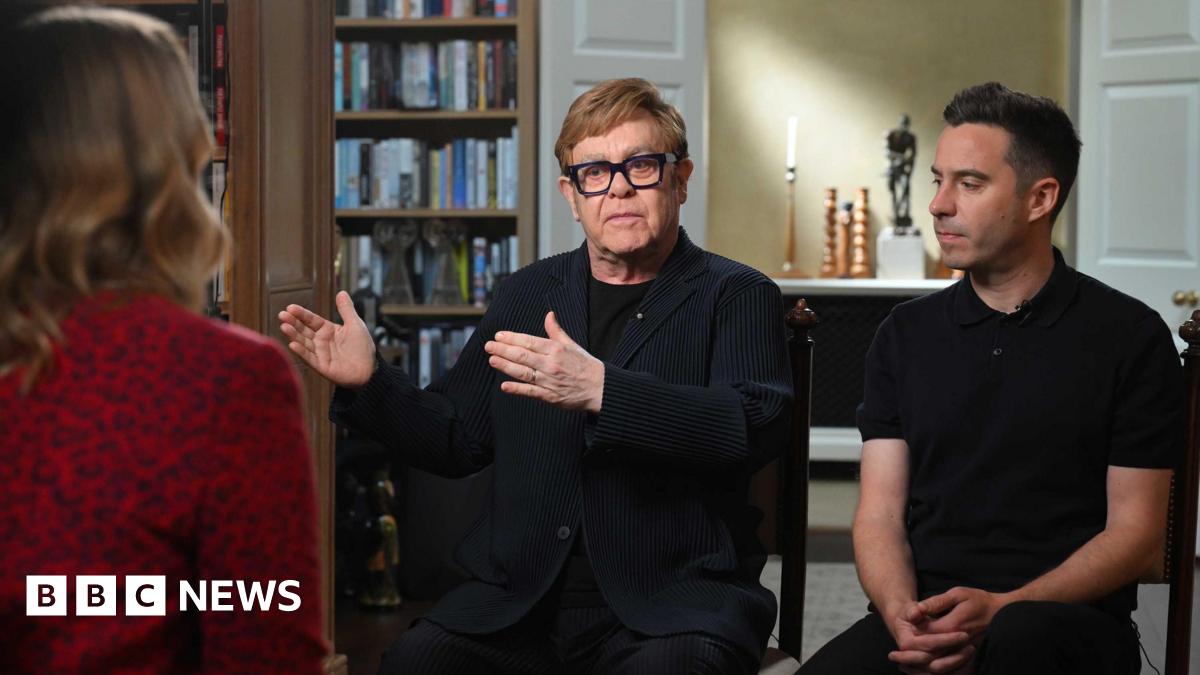 Musician Elton John Calls Out Government On AI Copyright Law Musician Elton John Calls Out Government On AI Copyright Law