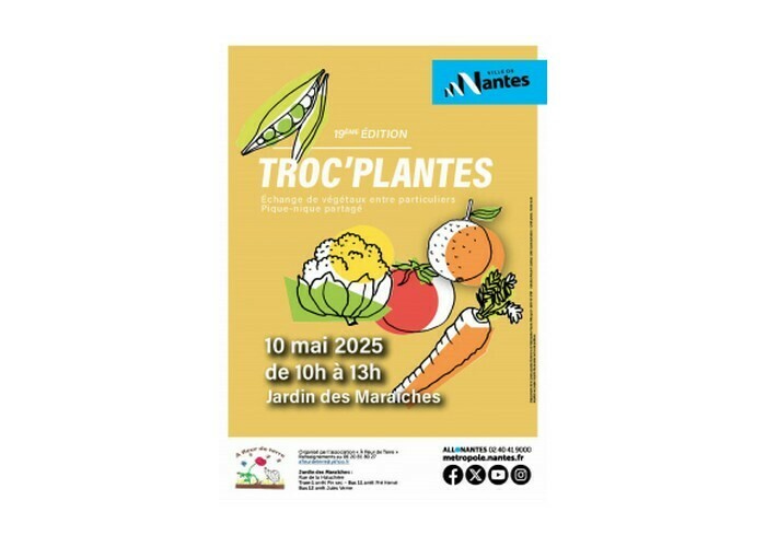 Nantes : Participez Au Troc De Plantes D'À Fleur De Terre Nantes : Participez Au Troc De Plantes D'À Fleur De Terre