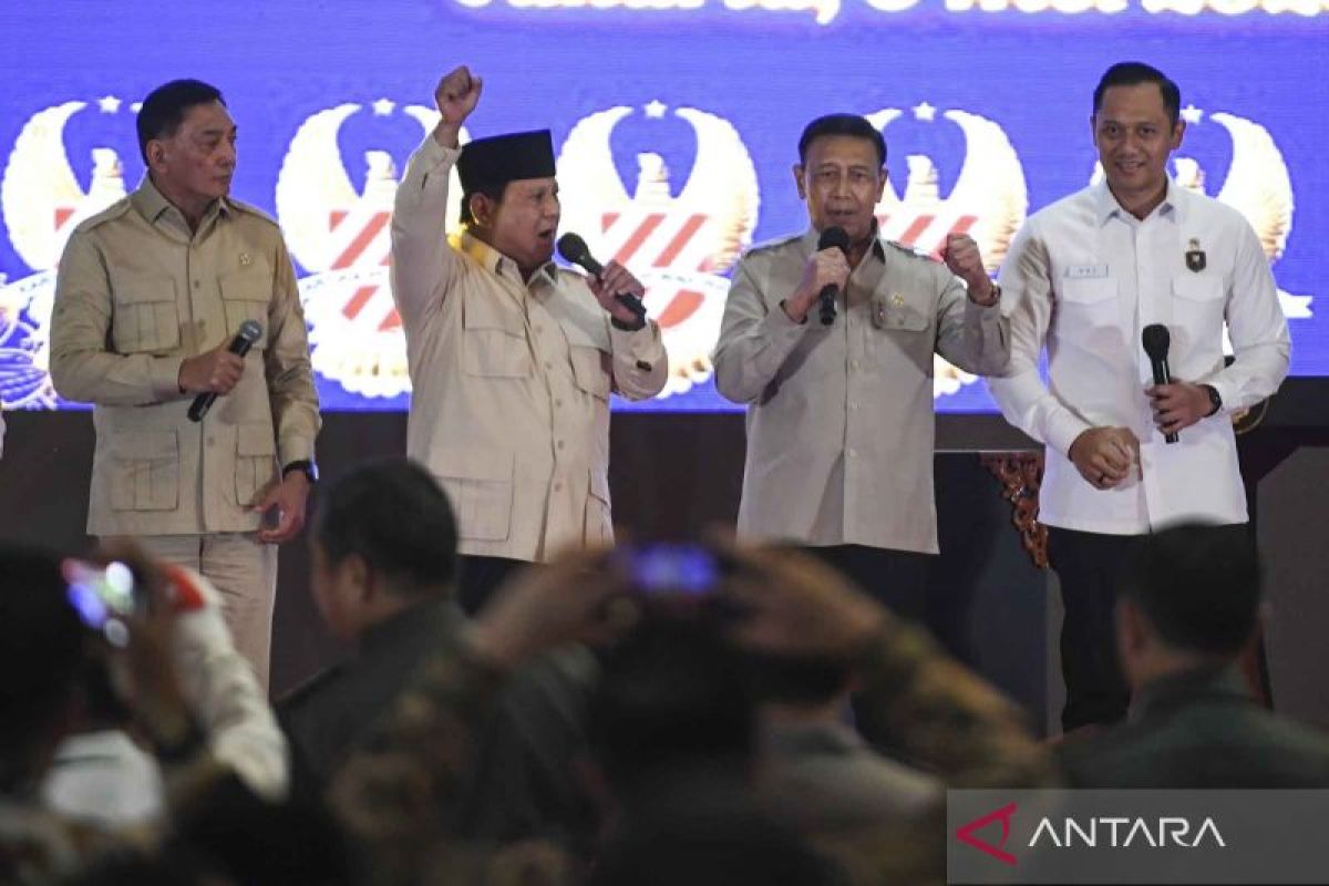 Prabowo Subianto Hadiri Halalbihalal Purnawirawan TNI-Polri Prabowo Subianto Hadiri Halalbihalal Purnawirawan TNI-Polri