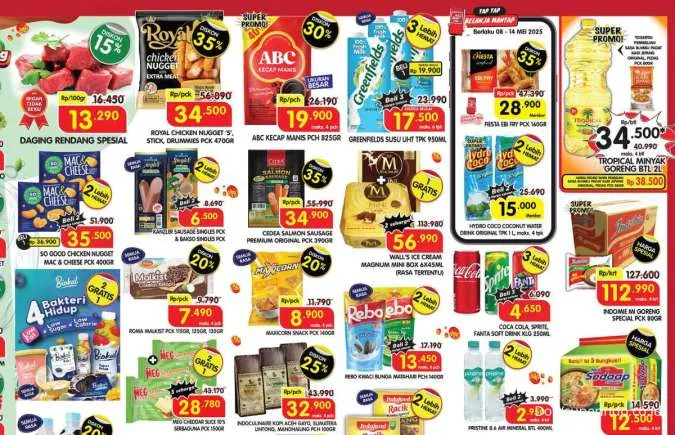 Promo Superindo Hari Ini 12 Mei 2025: Rinso Bubuk Diskon 40%! Promo Superindo Hari Ini 12 Mei 2025: Rinso Bubuk Diskon 40%!