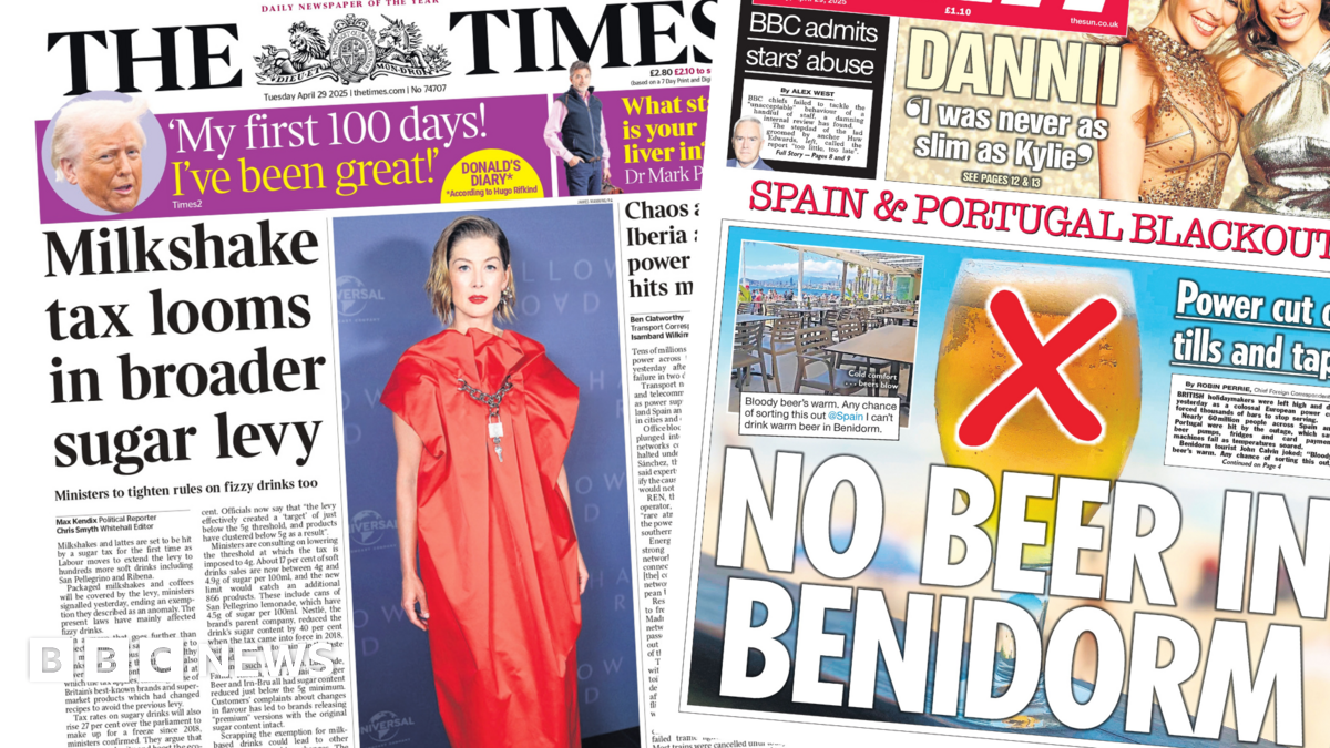 Proposed Milkshake Tax And Benidorm's Beer Restrictions Spark Debate Proposed Milkshake Tax And Benidorm's Beer Restrictions Spark Debate