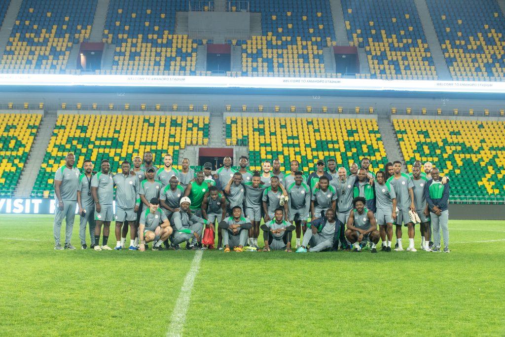 Super Eagles Player Ready For Rwanda Match, Supported By His Rwandan Fiancée Super Eagles Player Ready For Rwanda Match, Supported By His Rwandan Fiancée