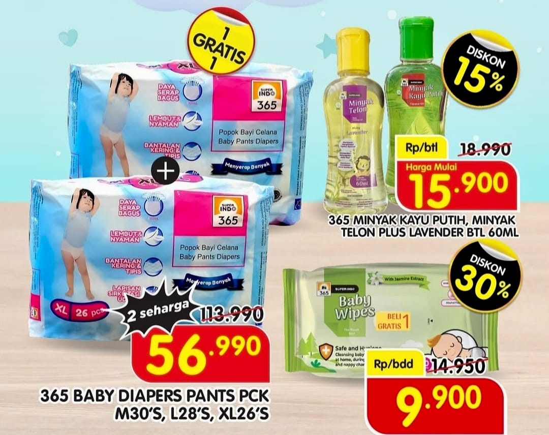 Superindo: Pilihan Tepat Belanja Popok Bayi Hemat & Berkualitas Superindo: Pilihan Tepat Belanja Popok Bayi Hemat & Berkualitas