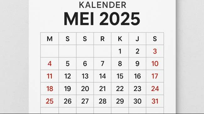 Tanggal 29 & 30 Mei 2025 Libur? Simak Daftar Hari Libur Nasional Terbaru Tanggal 29 & 30 Mei 2025 Libur? Simak Daftar Hari Libur Nasional Terbaru