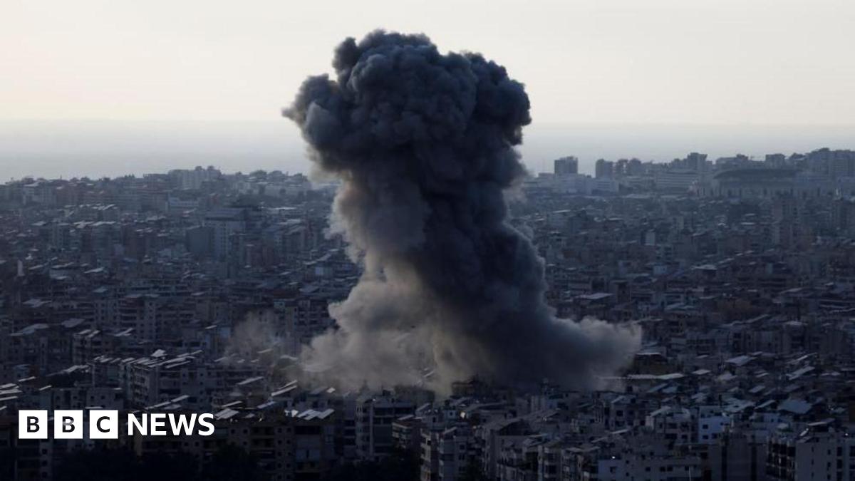Tensions Escalate: Israel's Airstrike On Beirut's Southern Suburbs Tensions Escalate: Israel's Airstrike On Beirut's Southern Suburbs