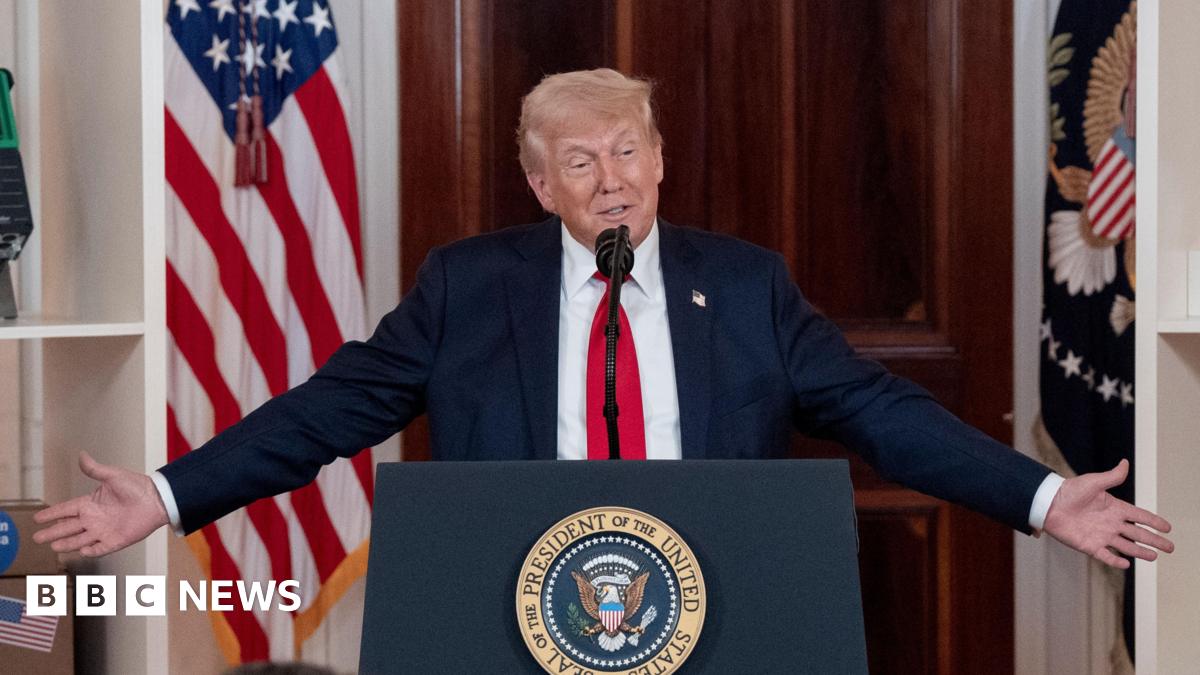 Trump Asks For Time As Business Leaders React To Economic Downturn Trump Asks For Time As Business Leaders React To Economic Downturn