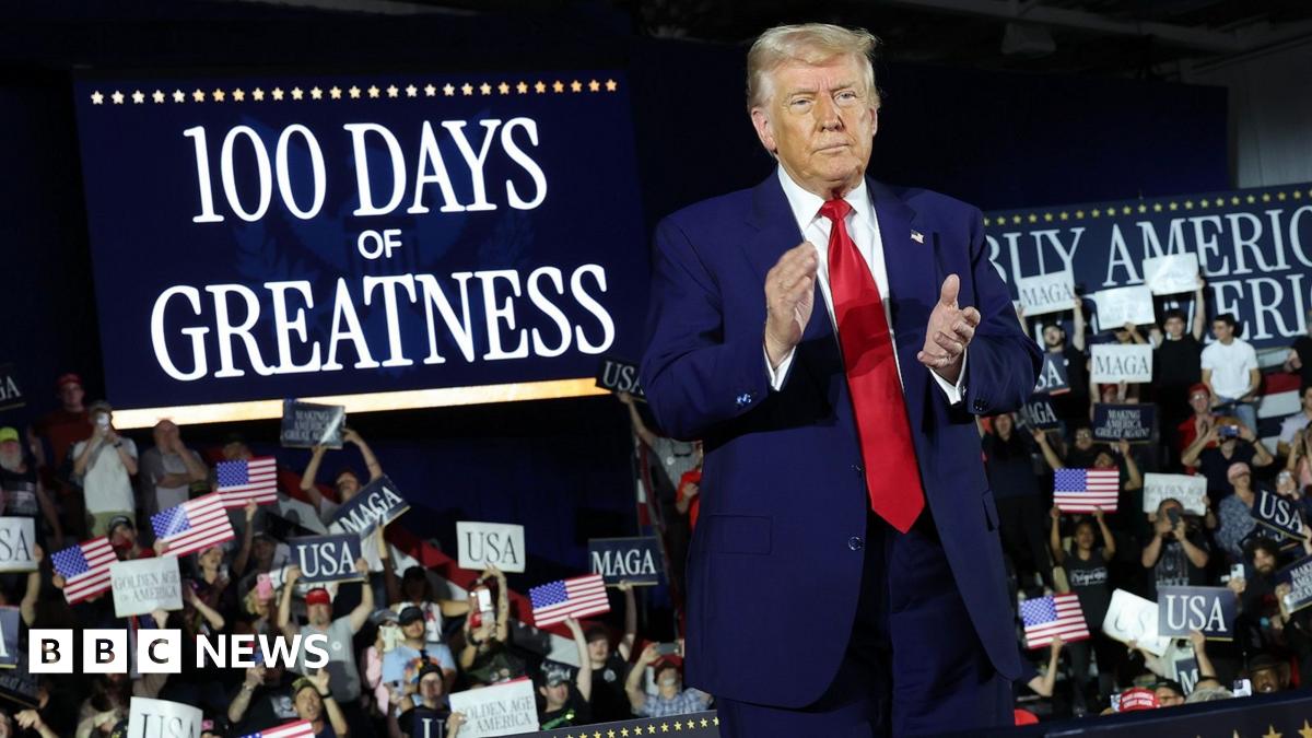 Trump At 100 Days: Celebrating Wins, Confronting Critics
